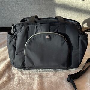 lululemon diaper tote bag